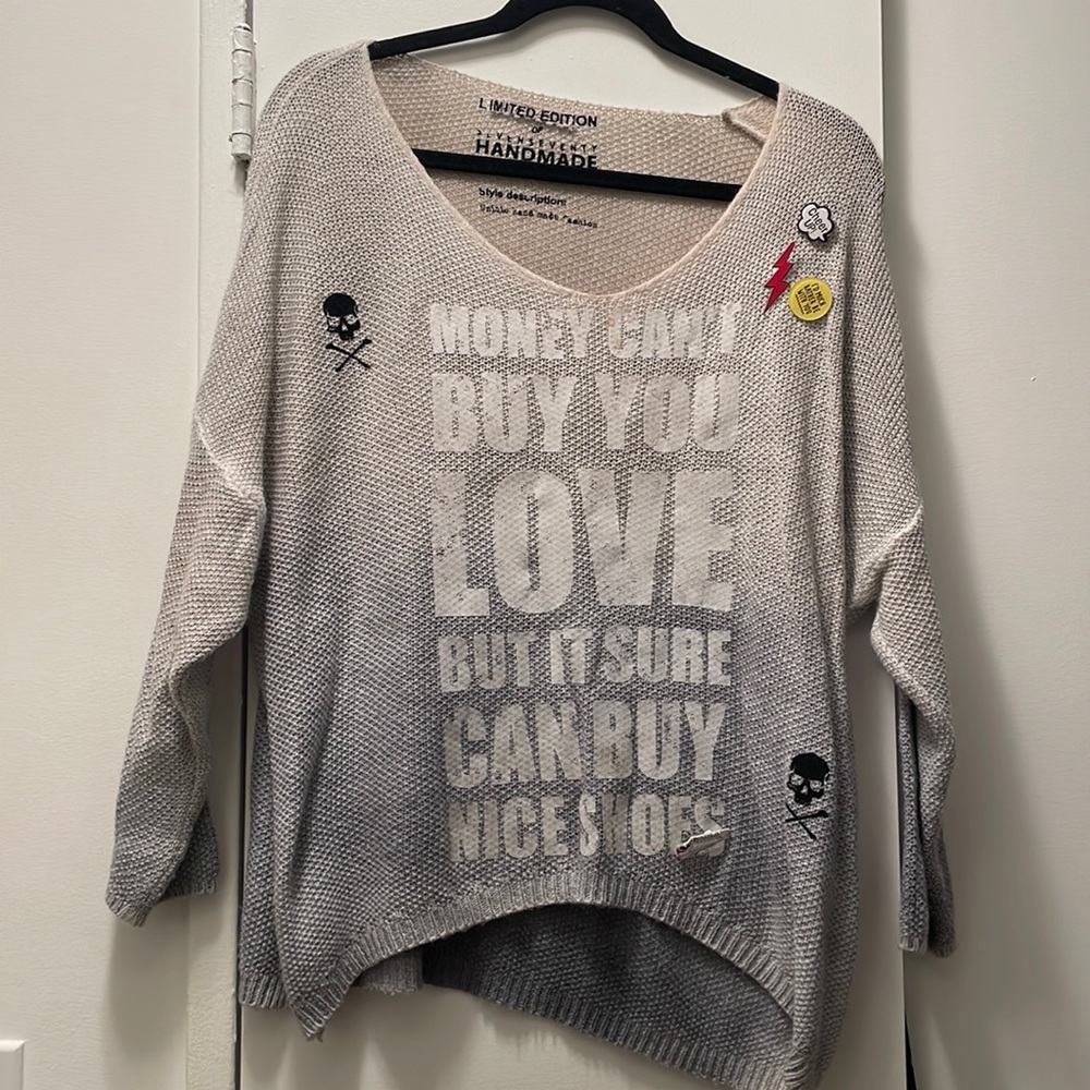 Limited edition sweater